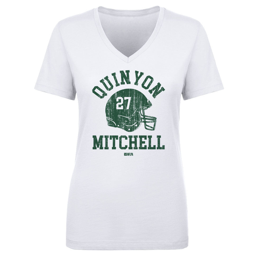 Quinyon Mitchell Women&#39;s V-Neck T-Shirt | 500 LEVEL