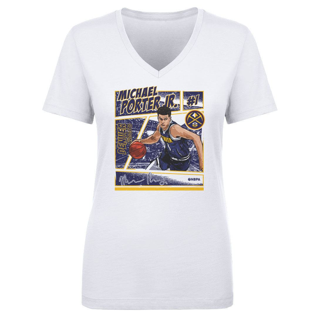 Michael Porter Jr. Women&#39;s V-Neck T-Shirt | 500 LEVEL