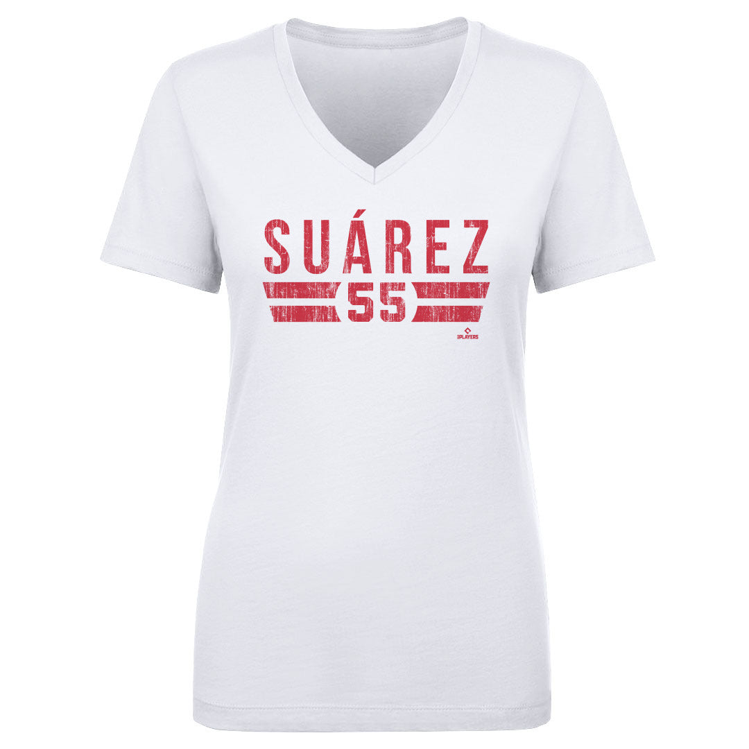 Ranger Suarez Women&#39;s V-Neck T-Shirt | 500 LEVEL