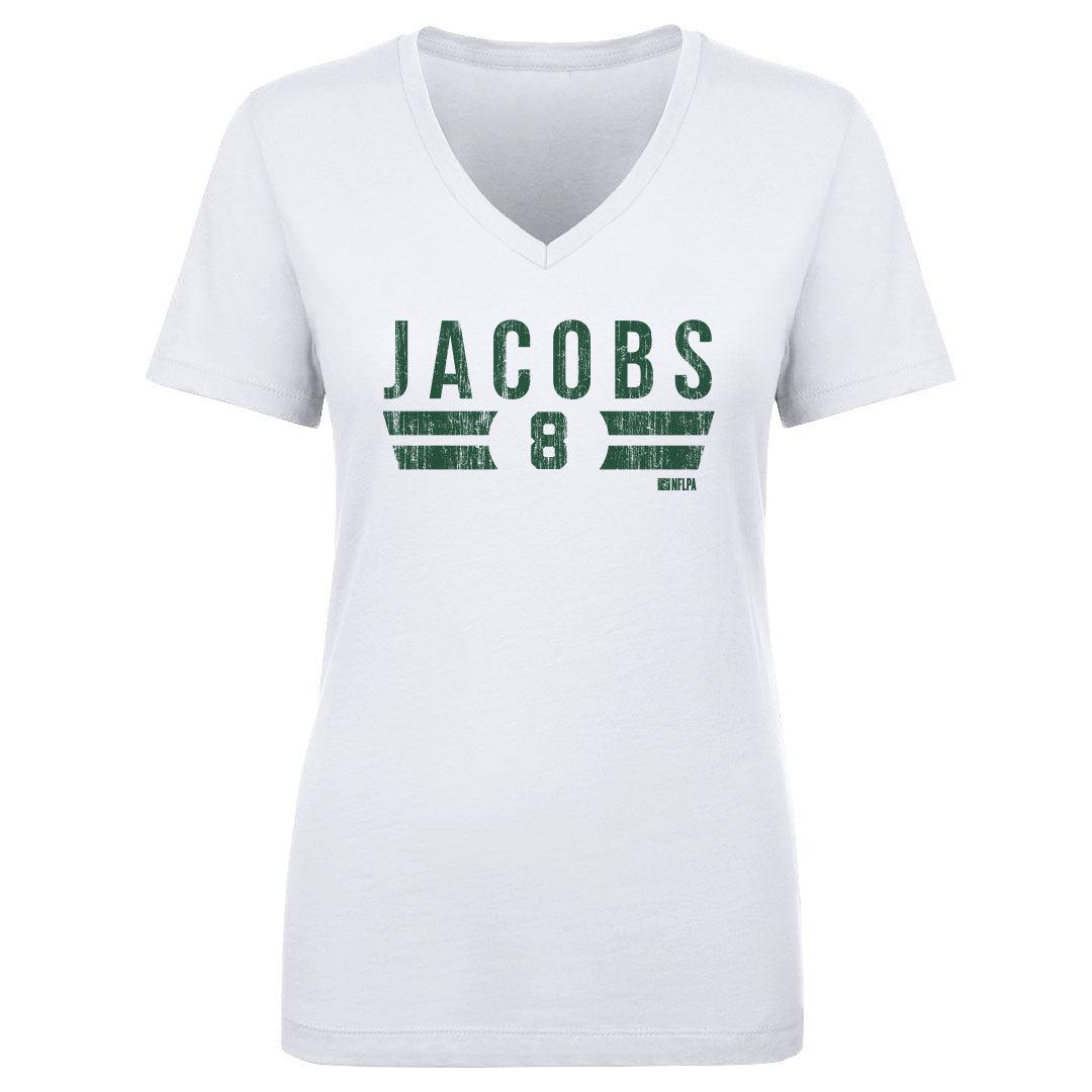 Josh Jacobs Women&#39;s V-Neck T-Shirt | 500 LEVEL