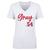 Sonny Gray Women's V-Neck T-Shirt | 500 LEVEL