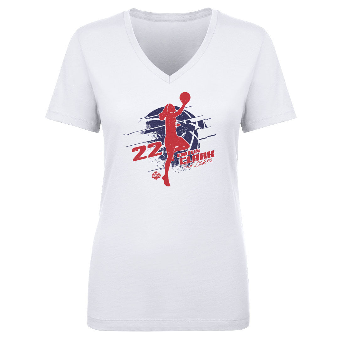 Caitlin Clark Women&#39;s V-Neck T-Shirt | 500 LEVEL