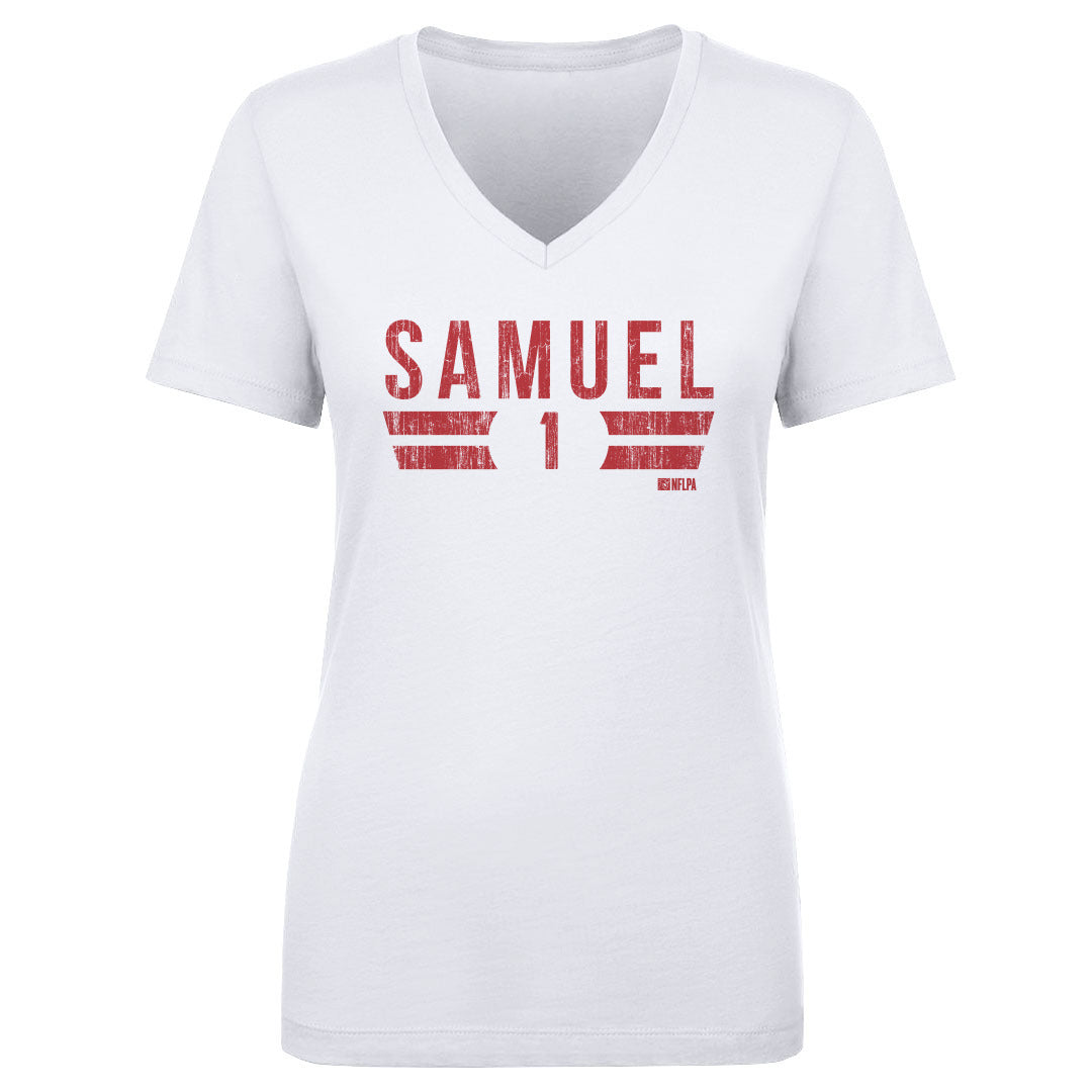 Deebo Samuel Women&#39;s V-Neck T-Shirt | 500 LEVEL