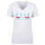 Warren Moon Women's V-Neck T-Shirt | 500 LEVEL