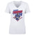 Thurman Thomas Women's V-Neck T-Shirt | 500 LEVEL