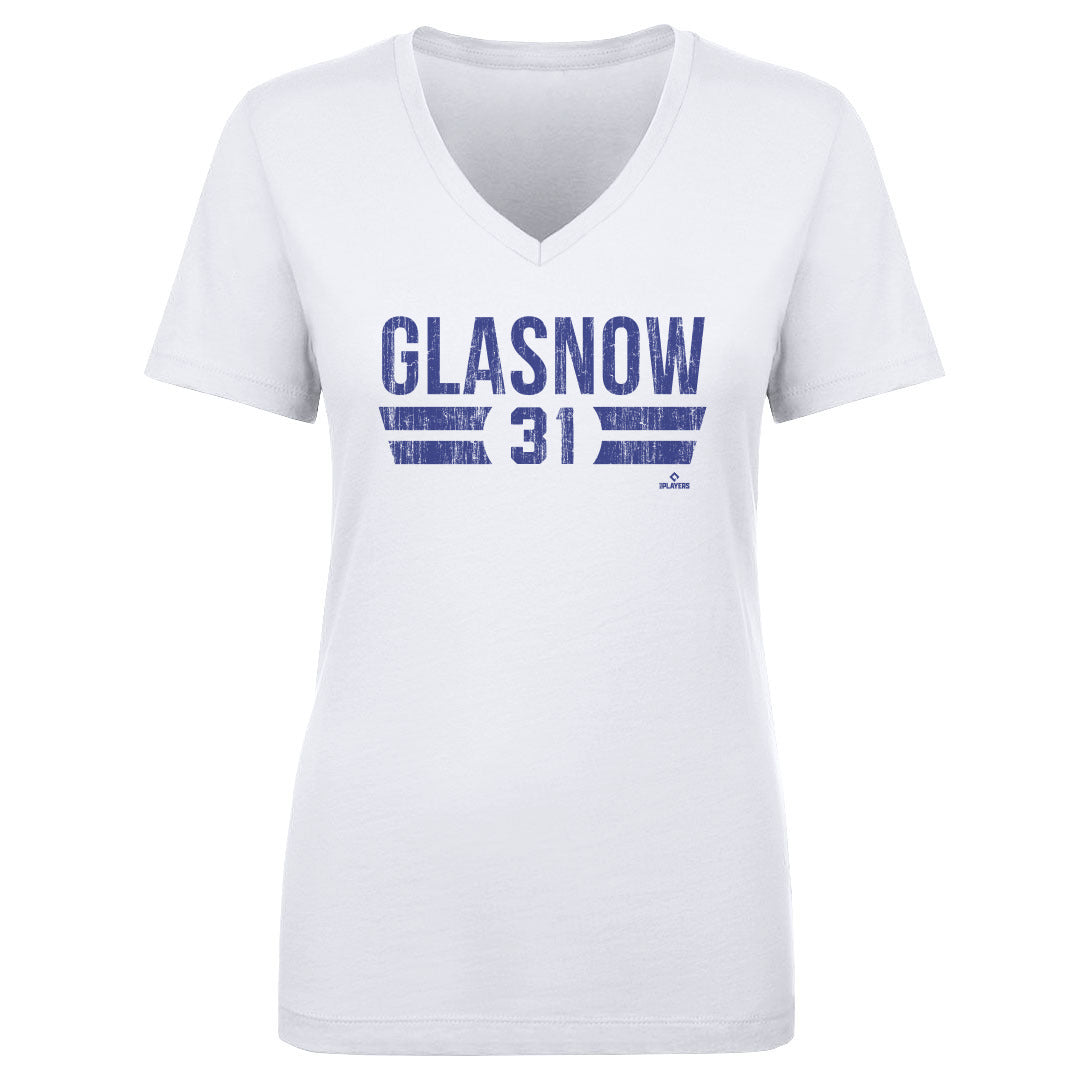 Tyler Glasnow Women&#39;s V-Neck T-Shirt | 500 LEVEL