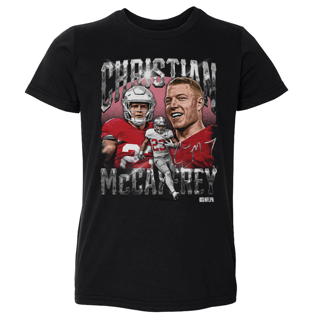 Christian McCaffrey Kids Toddler T-Shirt | 500 LEVEL