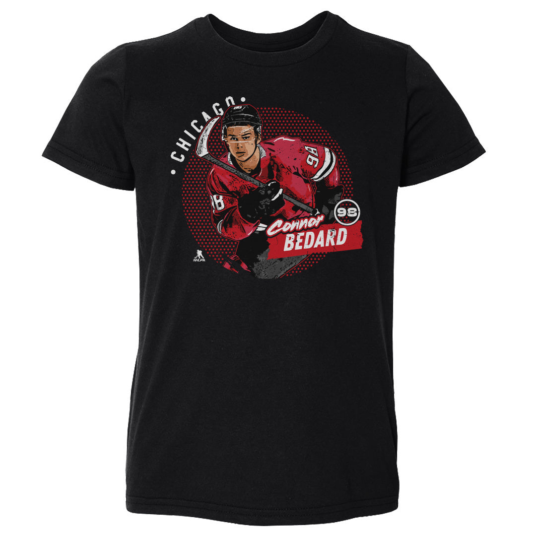 Connor Bedard Kids Toddler T-Shirt | 500 LEVEL