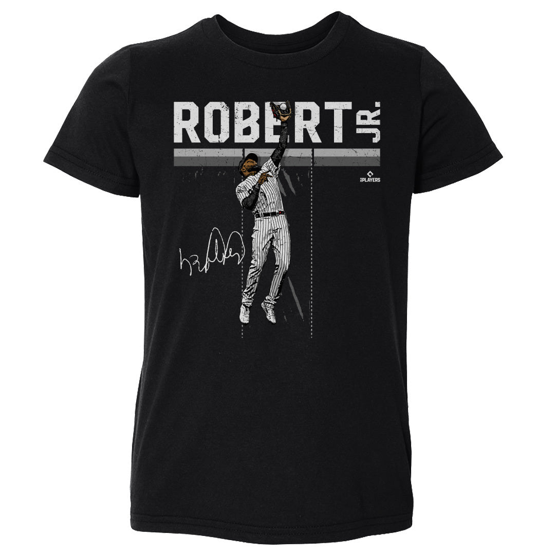Luis Robert Kids Toddler T-Shirt - Black - Chicago | 500 Level Major League Baseball Players Association (MLBPA)
