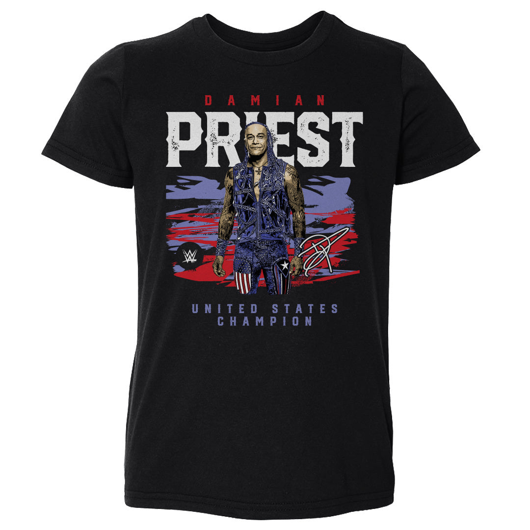 Damian Priest Kids Toddler T-Shirt | 500 LEVEL