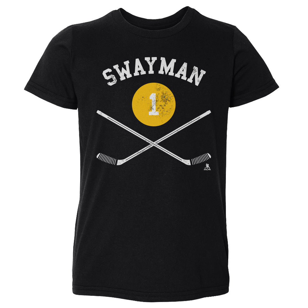 Jeremy Swayman Kids Toddler T-Shirt | 500 LEVEL