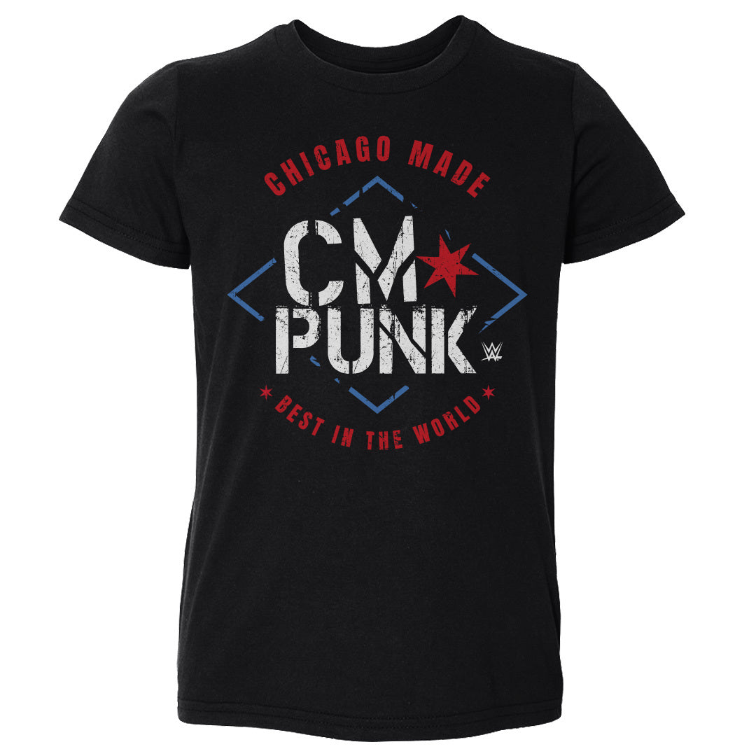 CM Punk Kids Toddler T-Shirt | 500 LEVEL