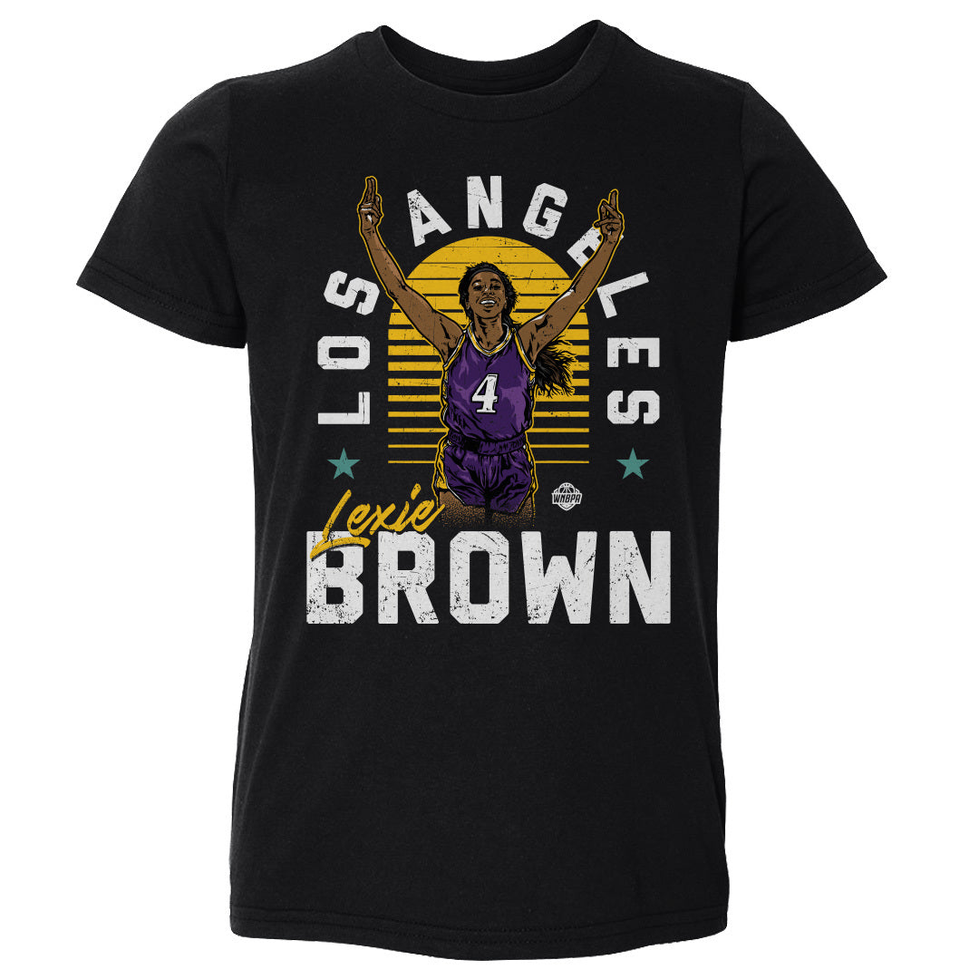 Lexie Brown Youth Hoodie  Los Angeles WNBA Kids Youth Hoodie