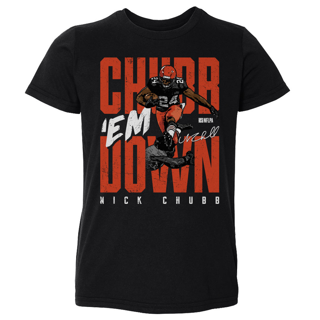 Nick Chubb Kids Toddler T-Shirt, Cleveland Football Kids Toddler T-Shirt