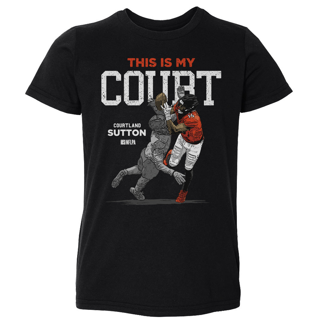 Courtland Sutton Kids Toddler T-Shirt | 500 LEVEL