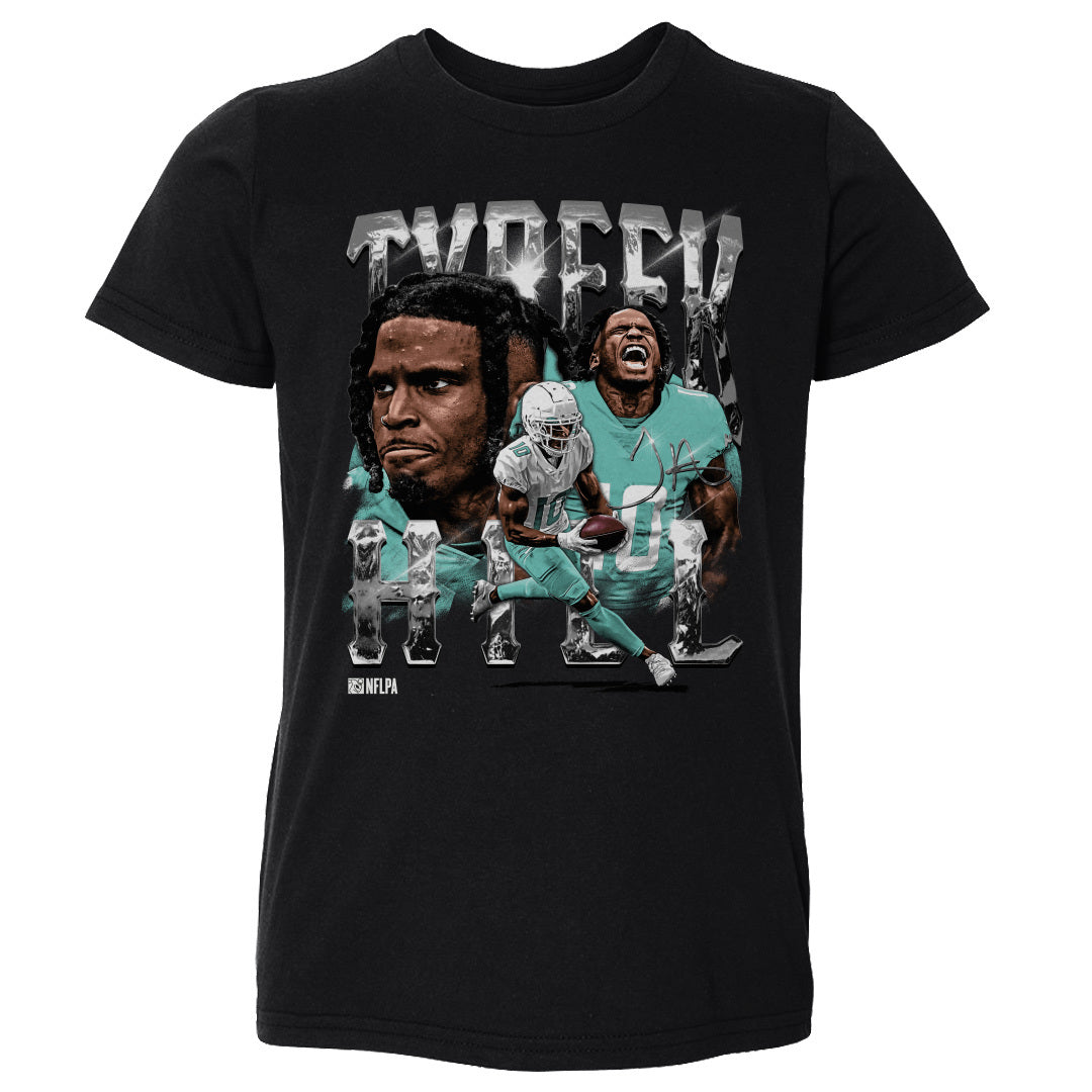 Tyreek Hill Youth Shirt, Miami Football Kids T-Shirt