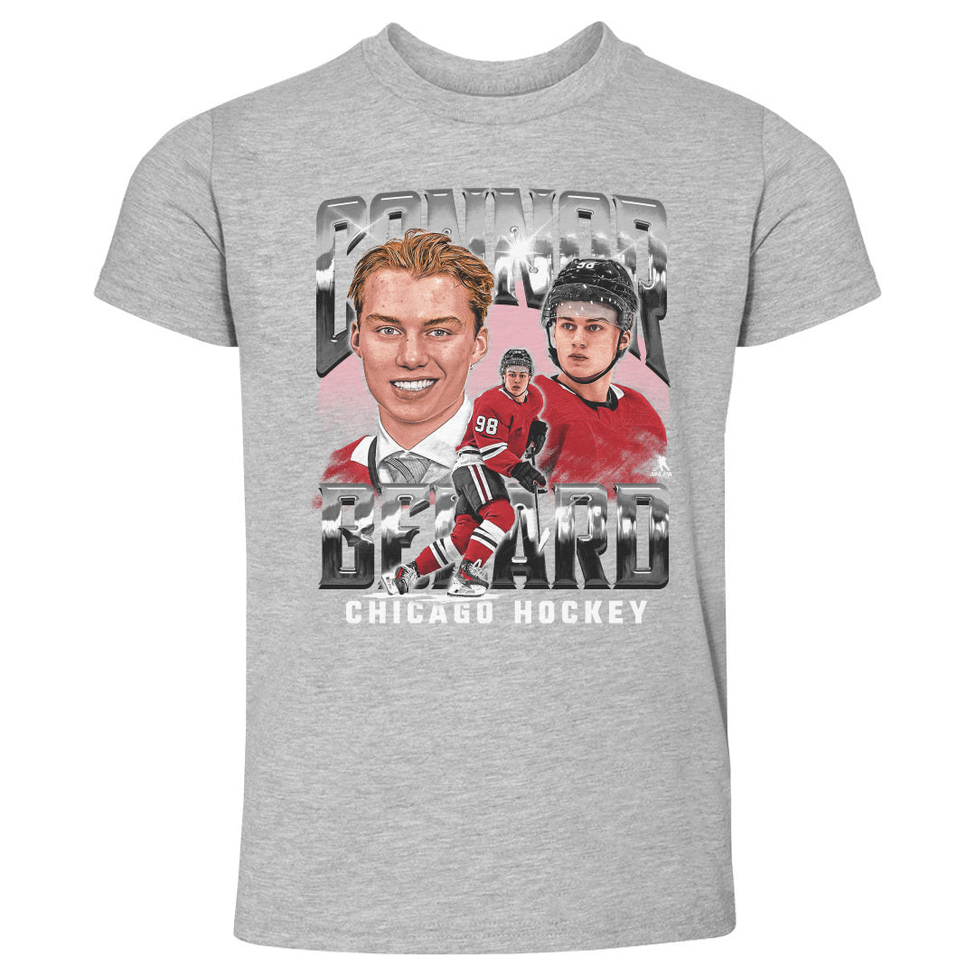 Connor Bedard Kids Toddler T-Shirt | 500 LEVEL