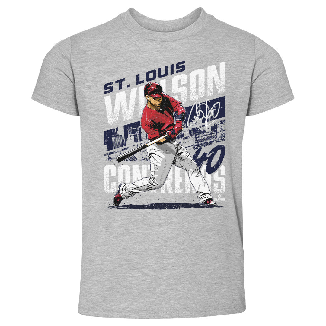 Youth St. Louis Cardinals Heather Gray T-Shirt 