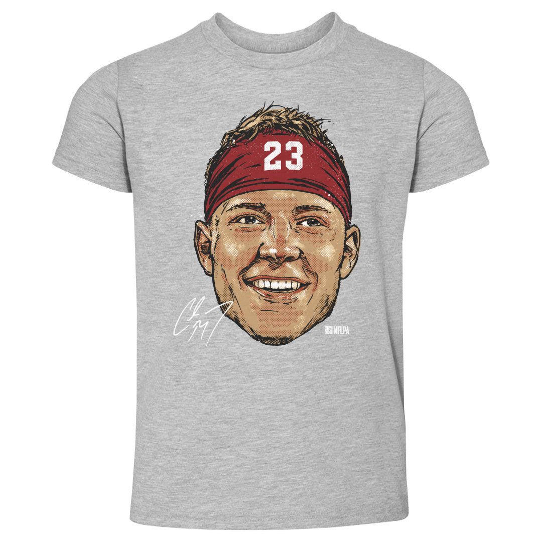 Christian McCaffrey Kids Toddler T-Shirt | 500 LEVEL