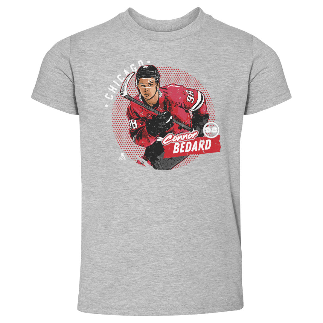 Connor Bedard Kids Toddler T-Shirt | 500 LEVEL