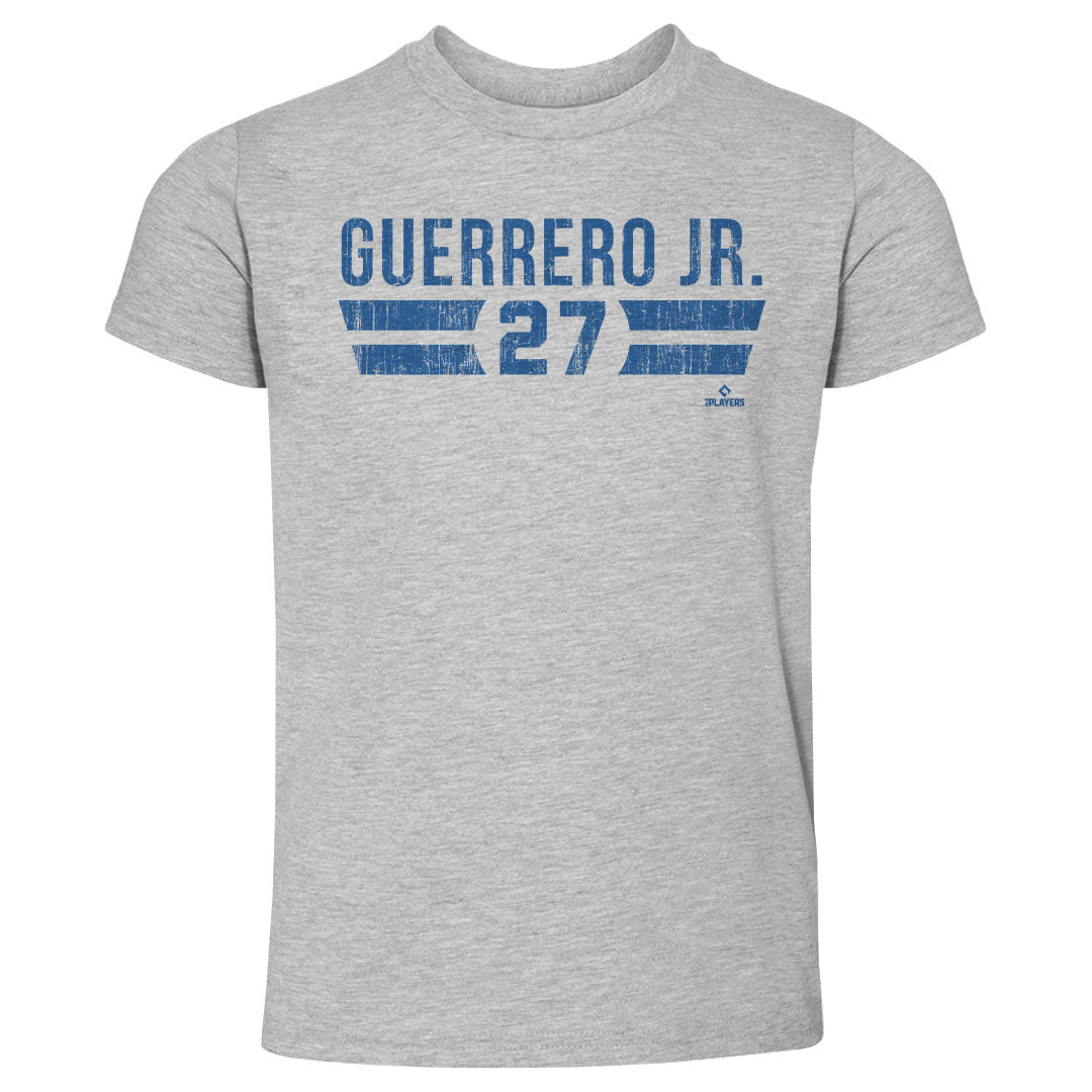 Kids 500 Level Vladimir Guerrero Jr. Toronto Gray Kids Shirt