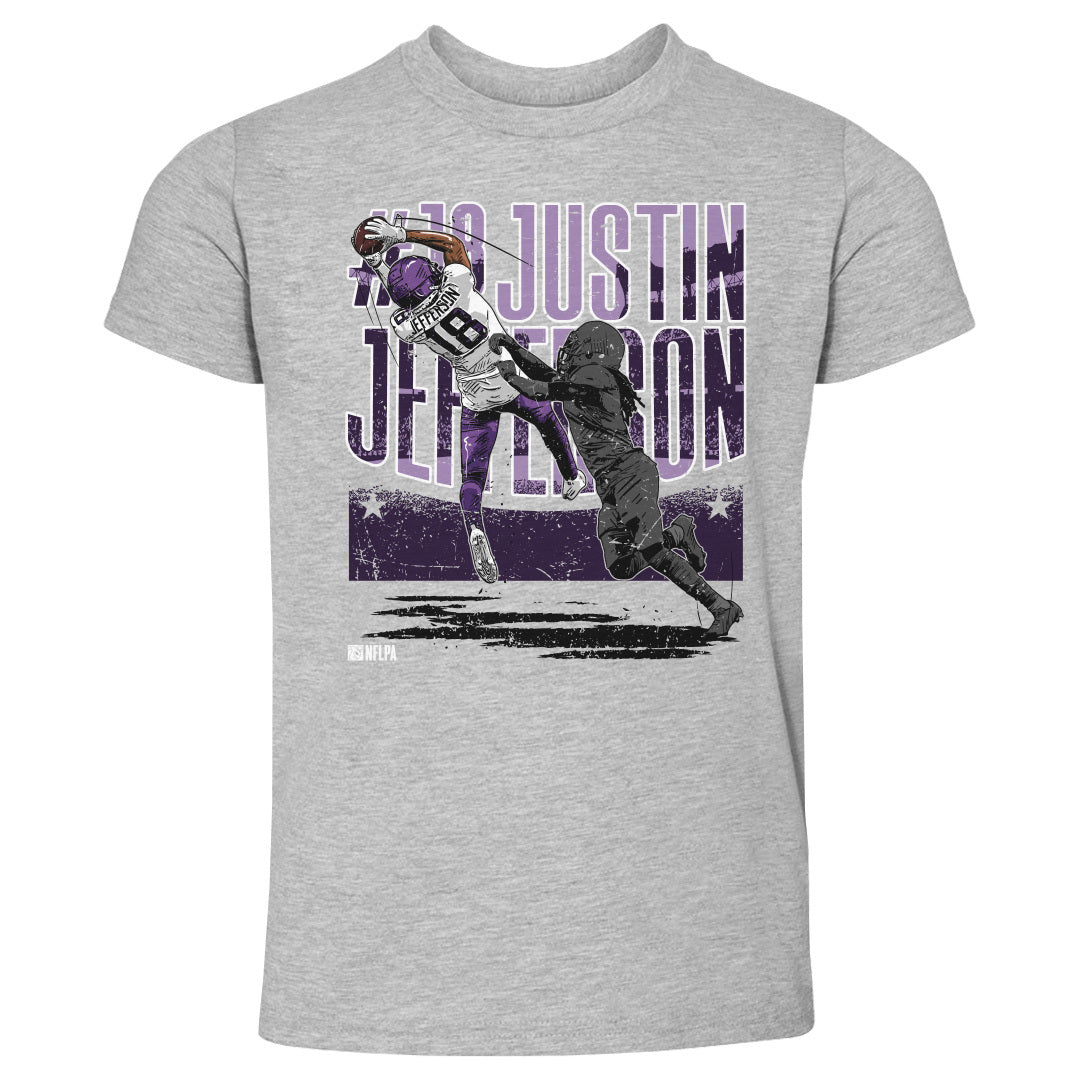 Justin Jefferson Kids Toddler T-Shirt | 500 LEVEL