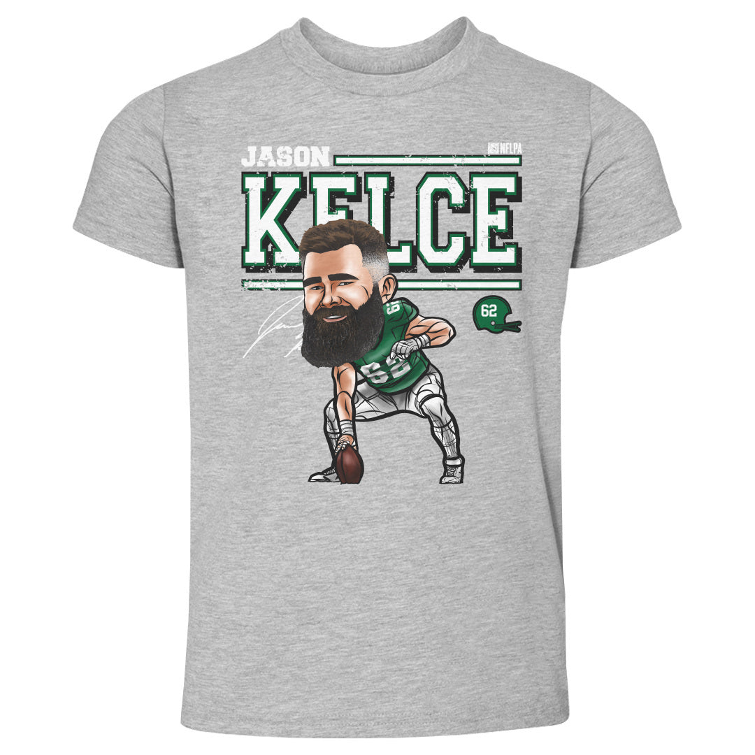 Jason Kelce Youth Shirt, Philadelphia Football Kids T-Shirt