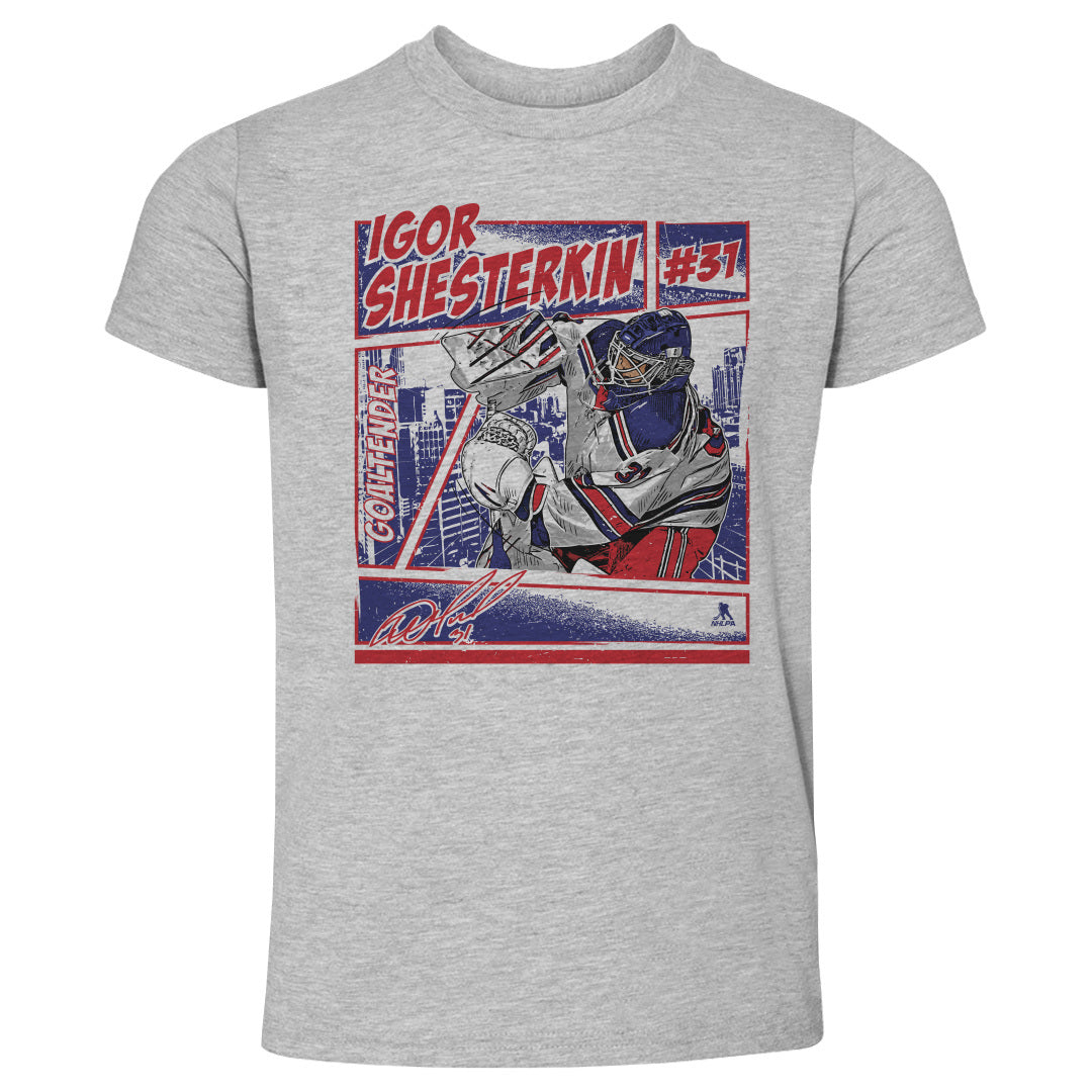 Igor Shesterkin Kids Toddler T-Shirt | 500 LEVEL