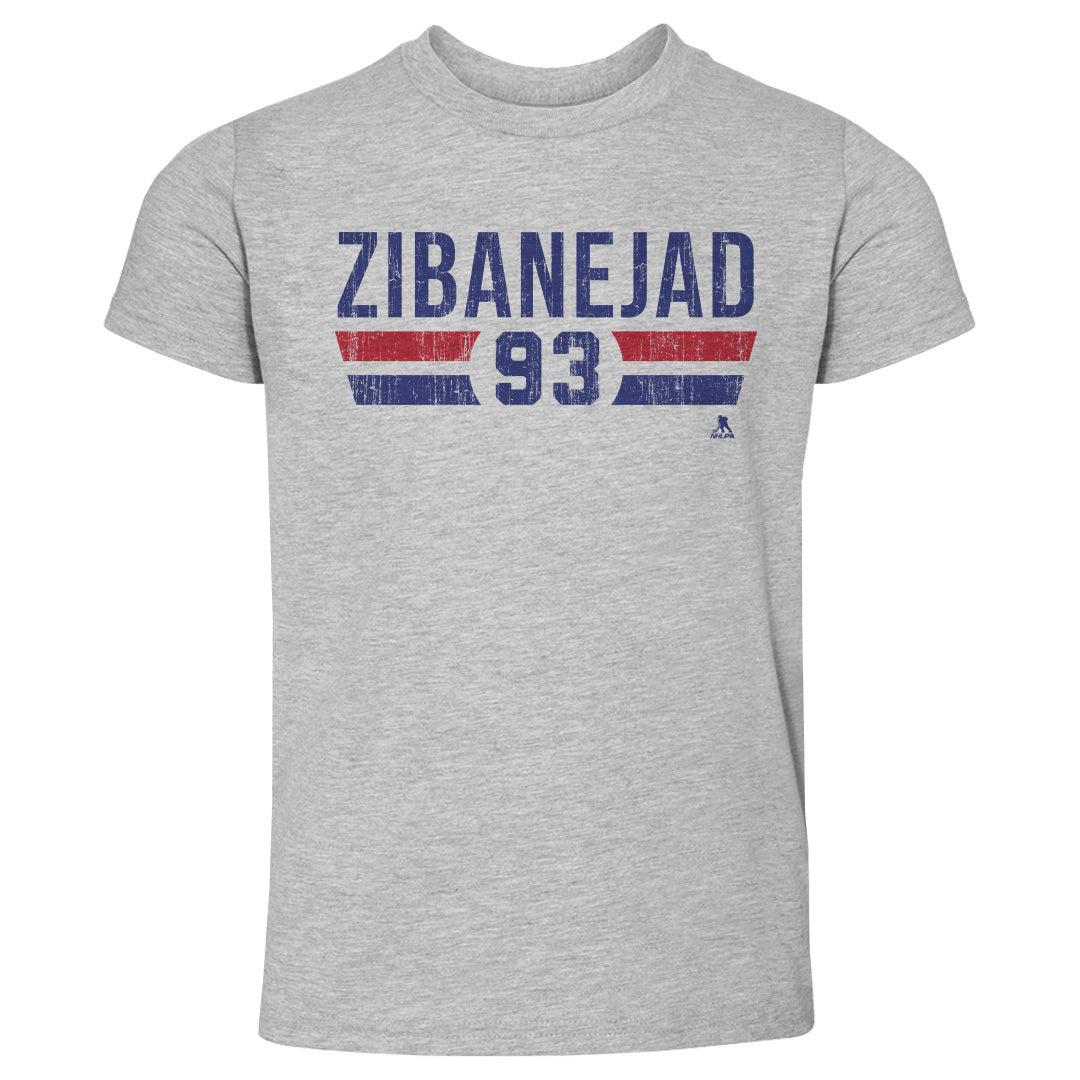 Mika Zibanejad Kids Toddler T-Shirt | 500 LEVEL