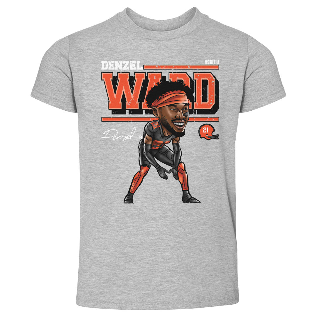 MASTER_SHAOLIN Denzel Ward Cleveland Number Kids T-Shirt