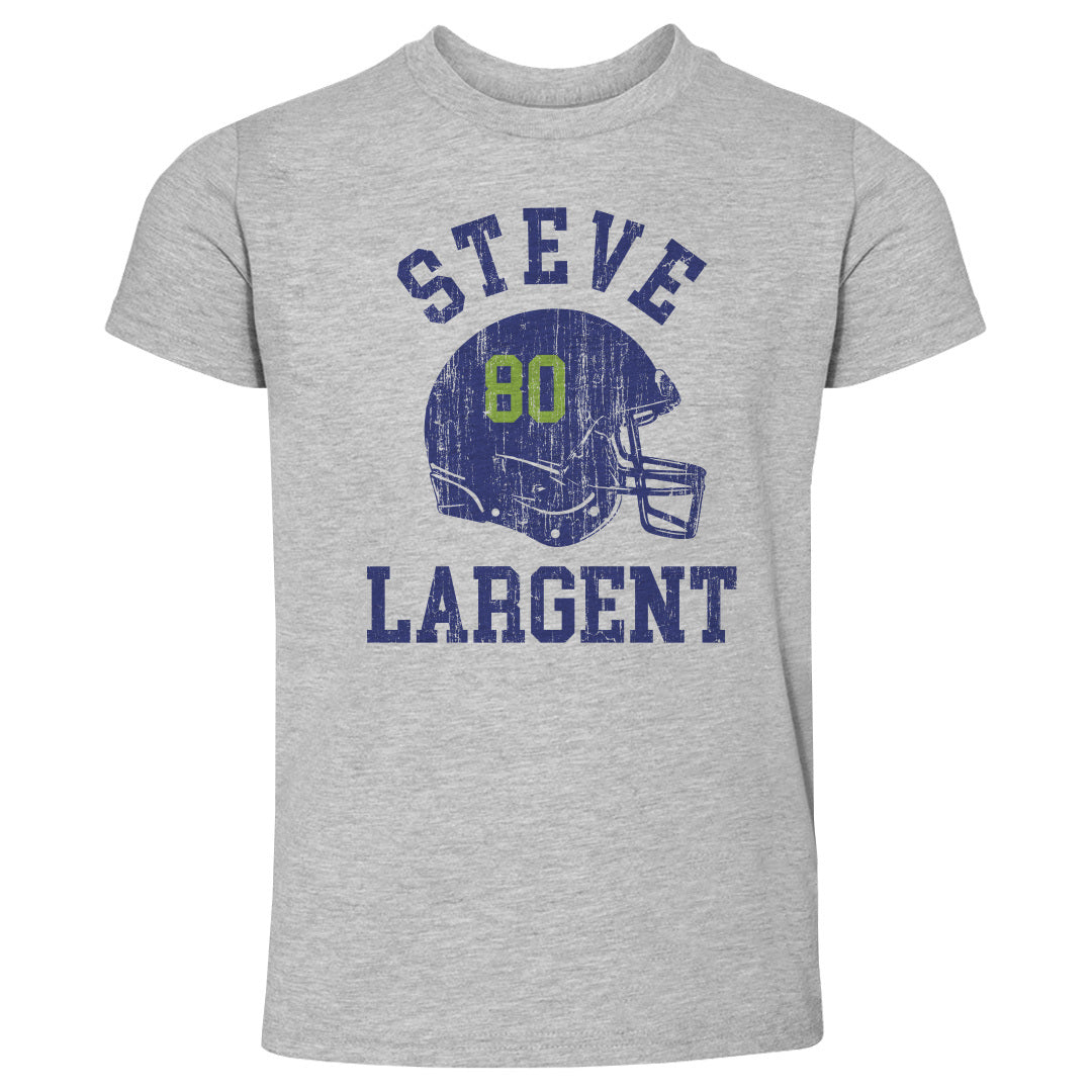 Steve Largent Youth Shirt, Seattle Throwbacks Kids T-Shirt