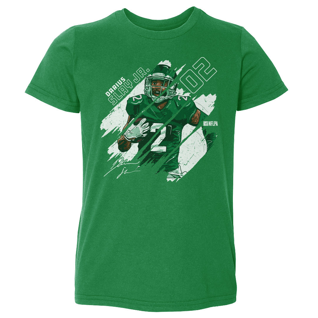 Womens Ladies NFL Team Apparel PHILADELPHIA EAGLES Stripes Football  Jersey SHIRT KELLY GREEN