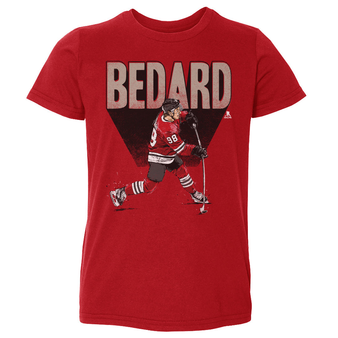 Connor Bedard Kids Toddler T-Shirt | 500 LEVEL