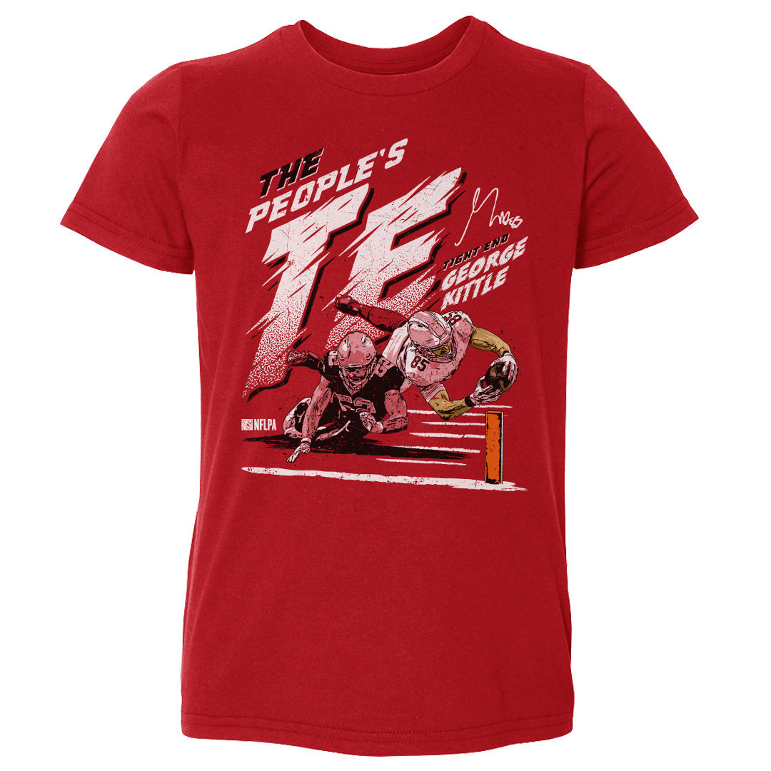 George Kittle Kids Toddler T-Shirt | 500 LEVEL