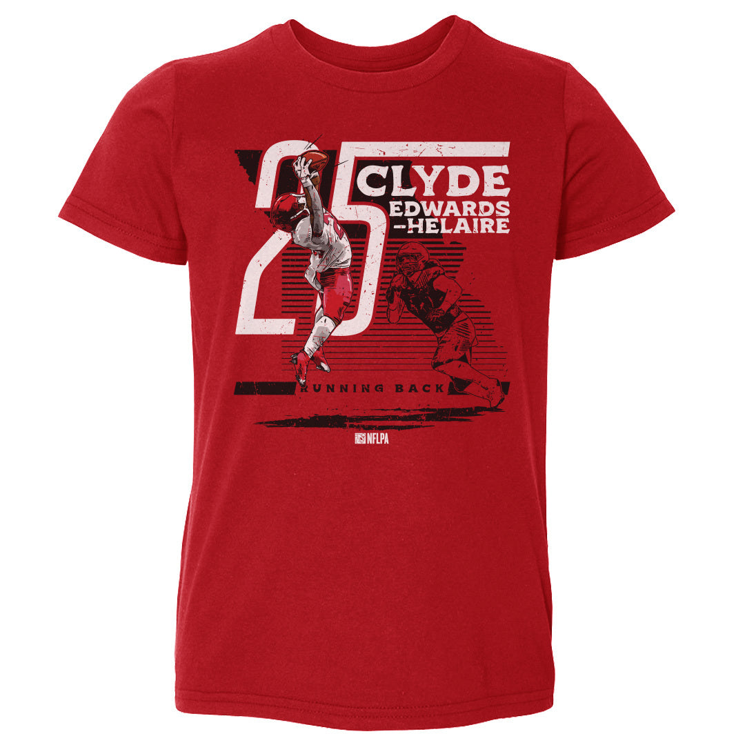 Clyde Edwards-Helaire Kids Toddler T-Shirt | 500 LEVEL