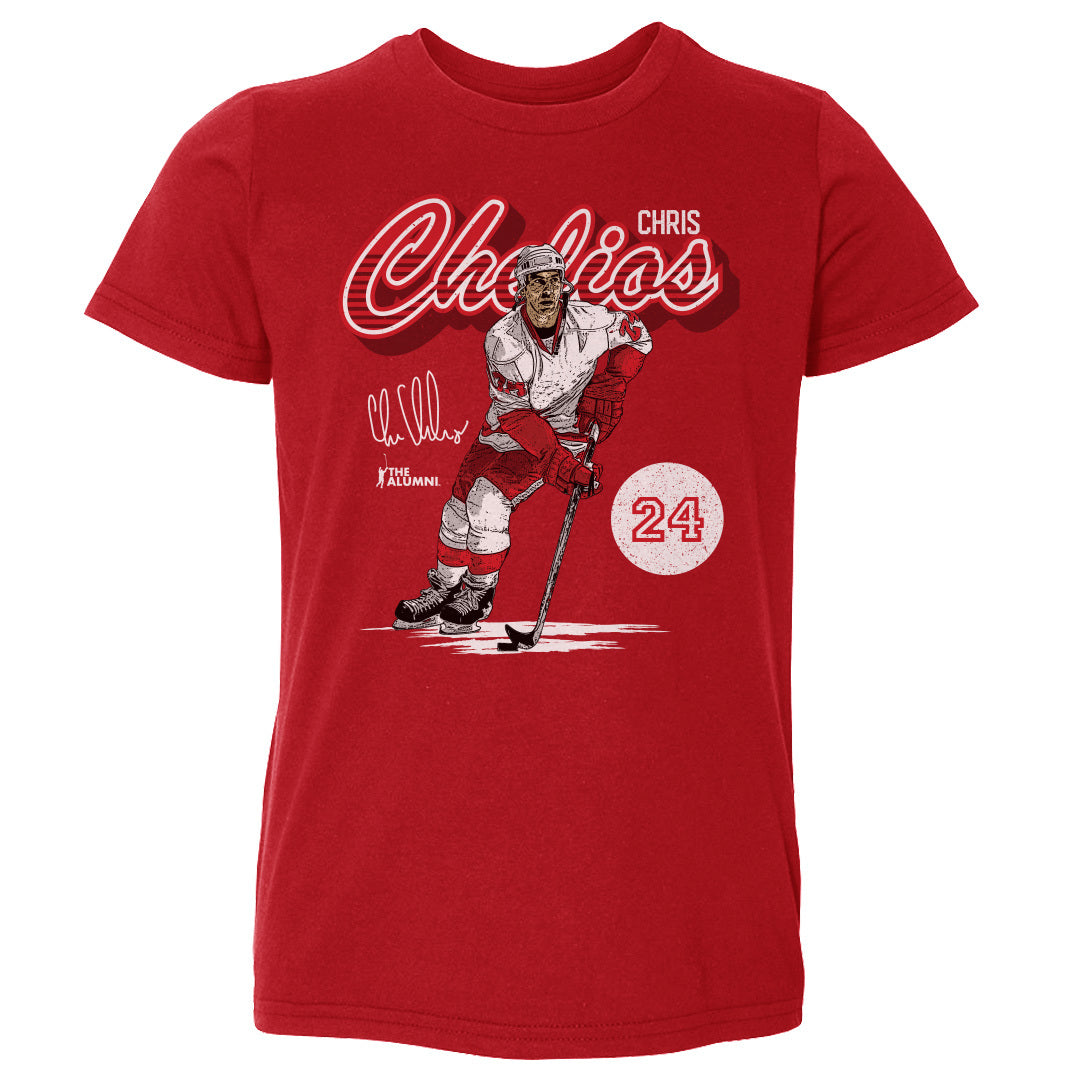 Chris Chelios Kids Toddler T-Shirt | 500 LEVEL