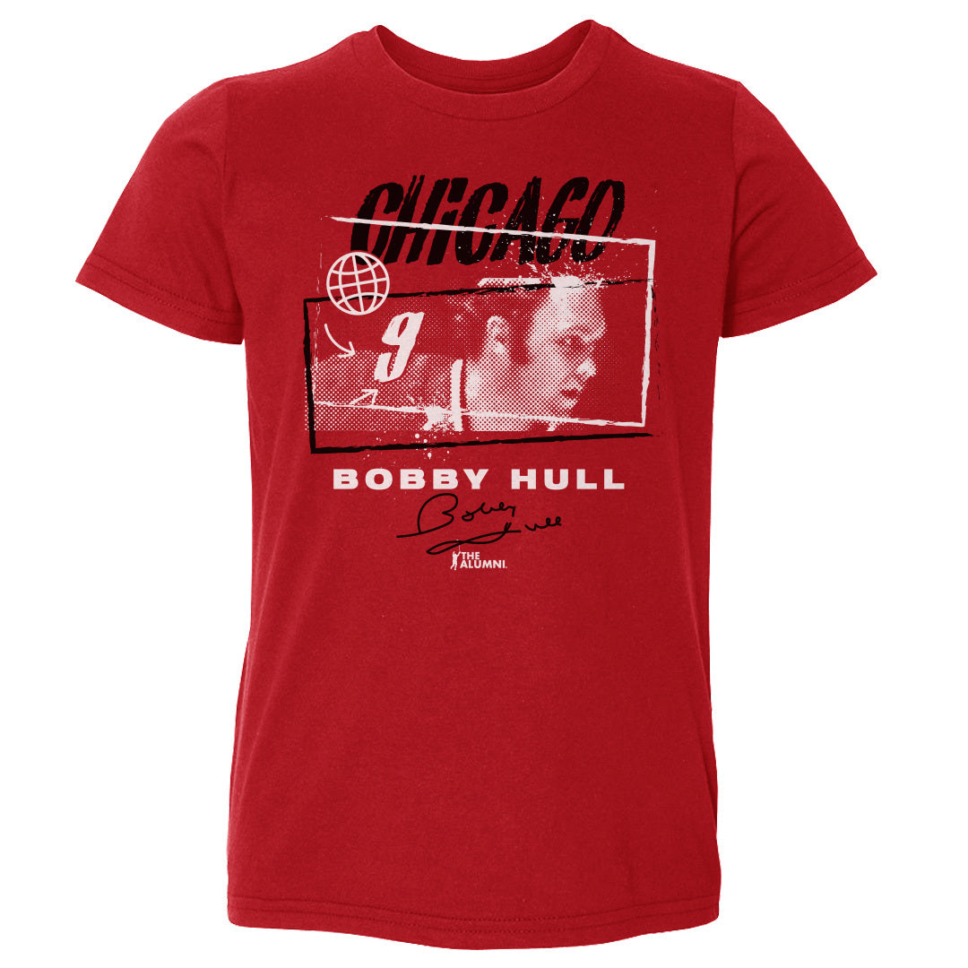 Bobby Hull Kids Toddler T-Shirt | 500 LEVEL