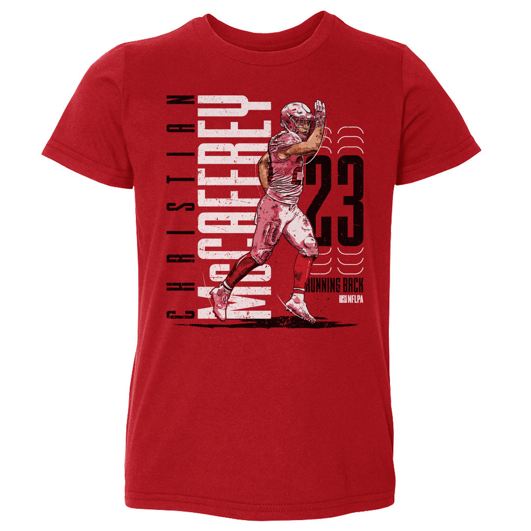 Christian McCaffrey Kids Toddler T-Shirt | 500 LEVEL