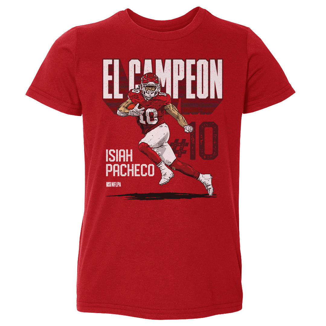 Isiah Pacheco Kids Toddler T-Shirt | 500 LEVEL