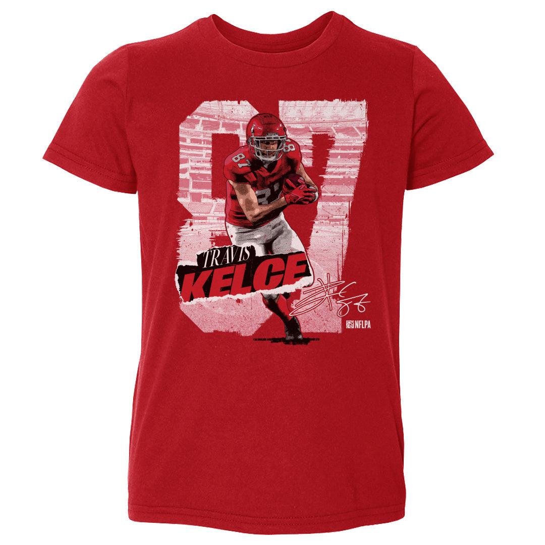 Travis Kelce Kids Toddler T-Shirt | 500 LEVEL