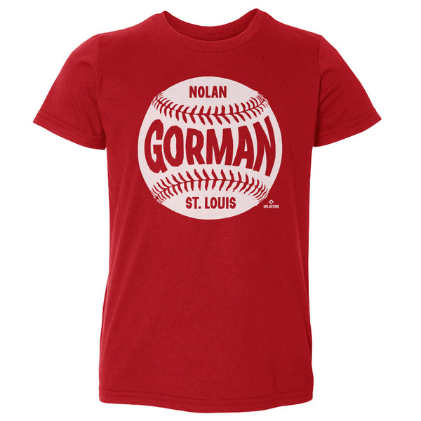  Nolan Gorman Youth Shirt (Kids Shirt, 6-7Y Small, Tri