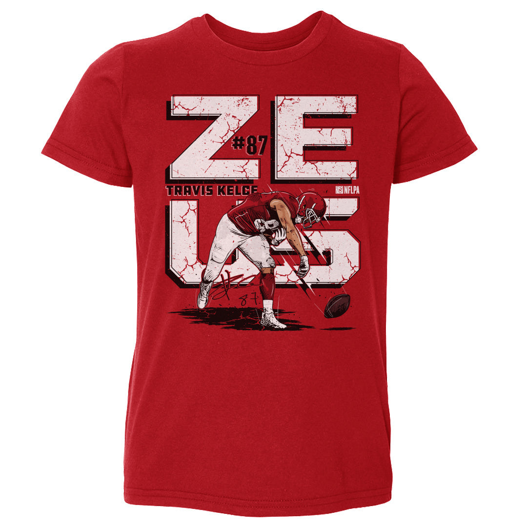 Travis Kelce Kids Toddler T-Shirt | 500 LEVEL