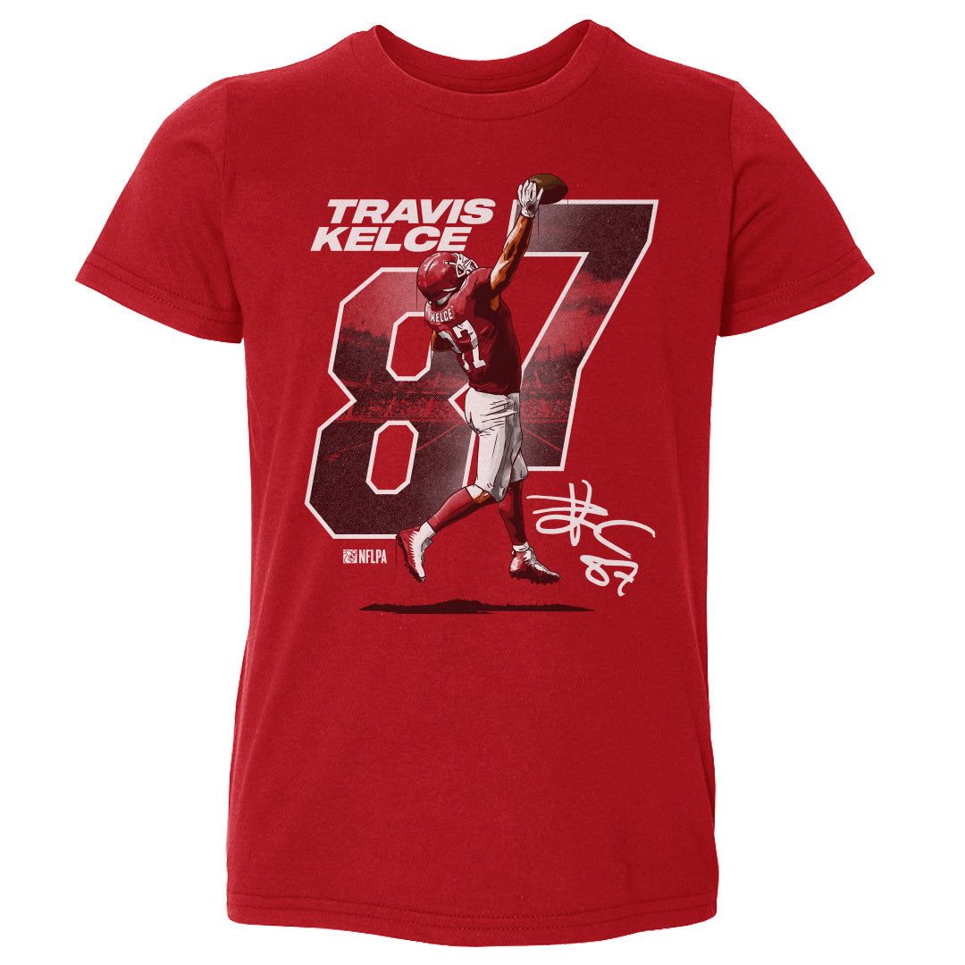 Travis Kelce Kids Toddler T-Shirt | 500 LEVEL