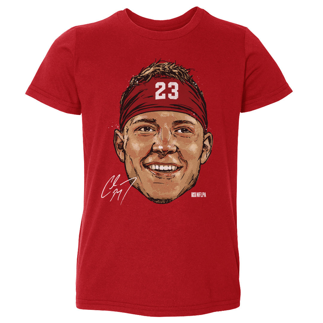 Christian McCaffrey Kids Toddler T-Shirt | 500 LEVEL