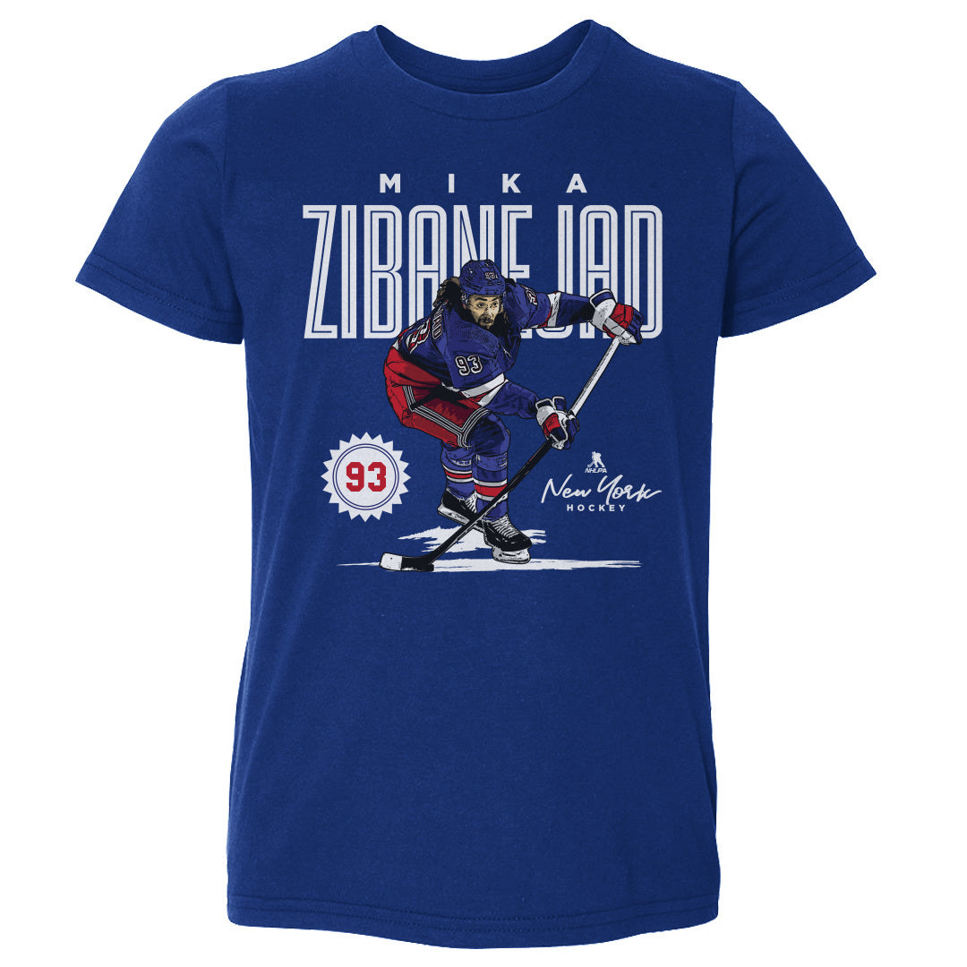 Mika Zibanejad Kids Toddler T-Shirt | 500 LEVEL