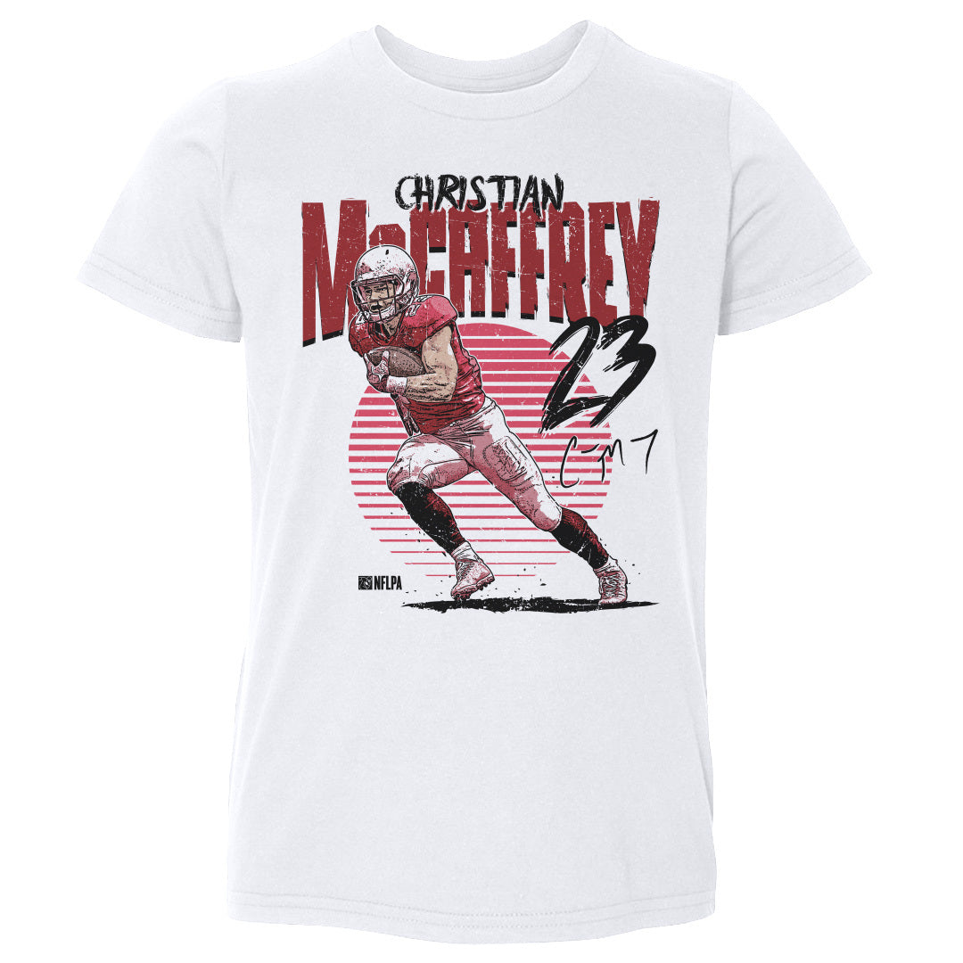 Christian McCaffrey Kids Toddler T-Shirt | 500 LEVEL