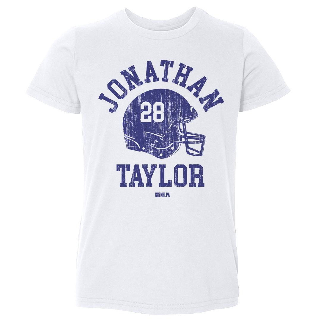 Jonathan Taylor Indianapolis Helmet Font