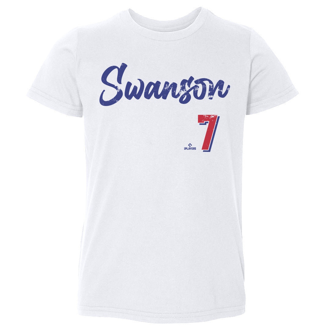 Dansby Swanson Kids Toddler T-Shirt | 500 LEVEL