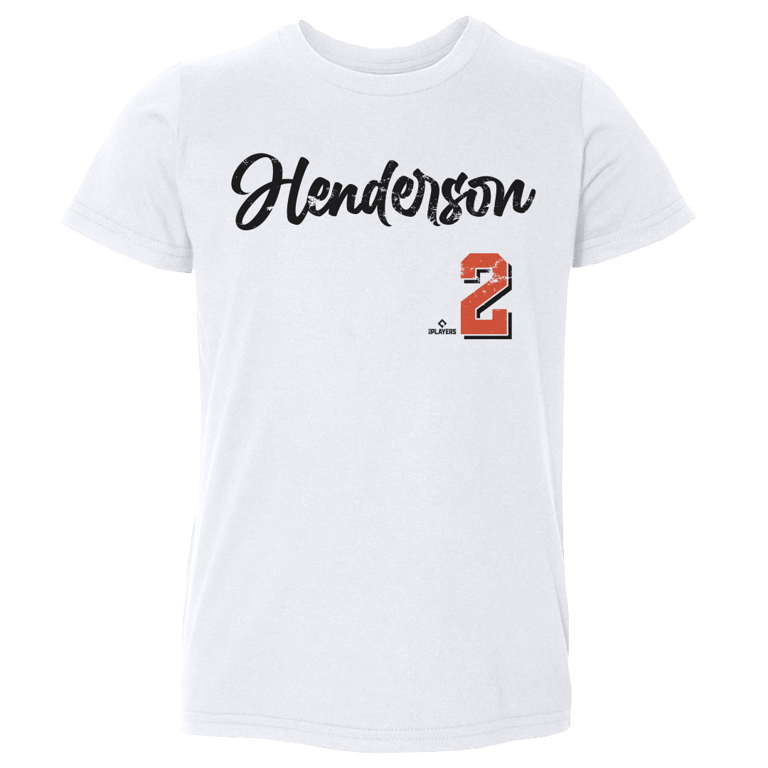 Gunnar Henderson Kids Toddler T-Shirt | 500 LEVEL