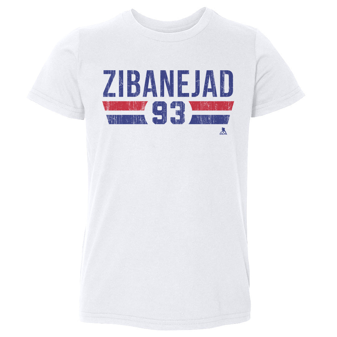 Mika Zibanejad Kids Toddler T-Shirt | 500 LEVEL